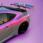 Gloss Metallic Chameleon Candy Grey Purple Car Vinyl Wrap PET product image 4 - Veloro color shift vinyl wrap