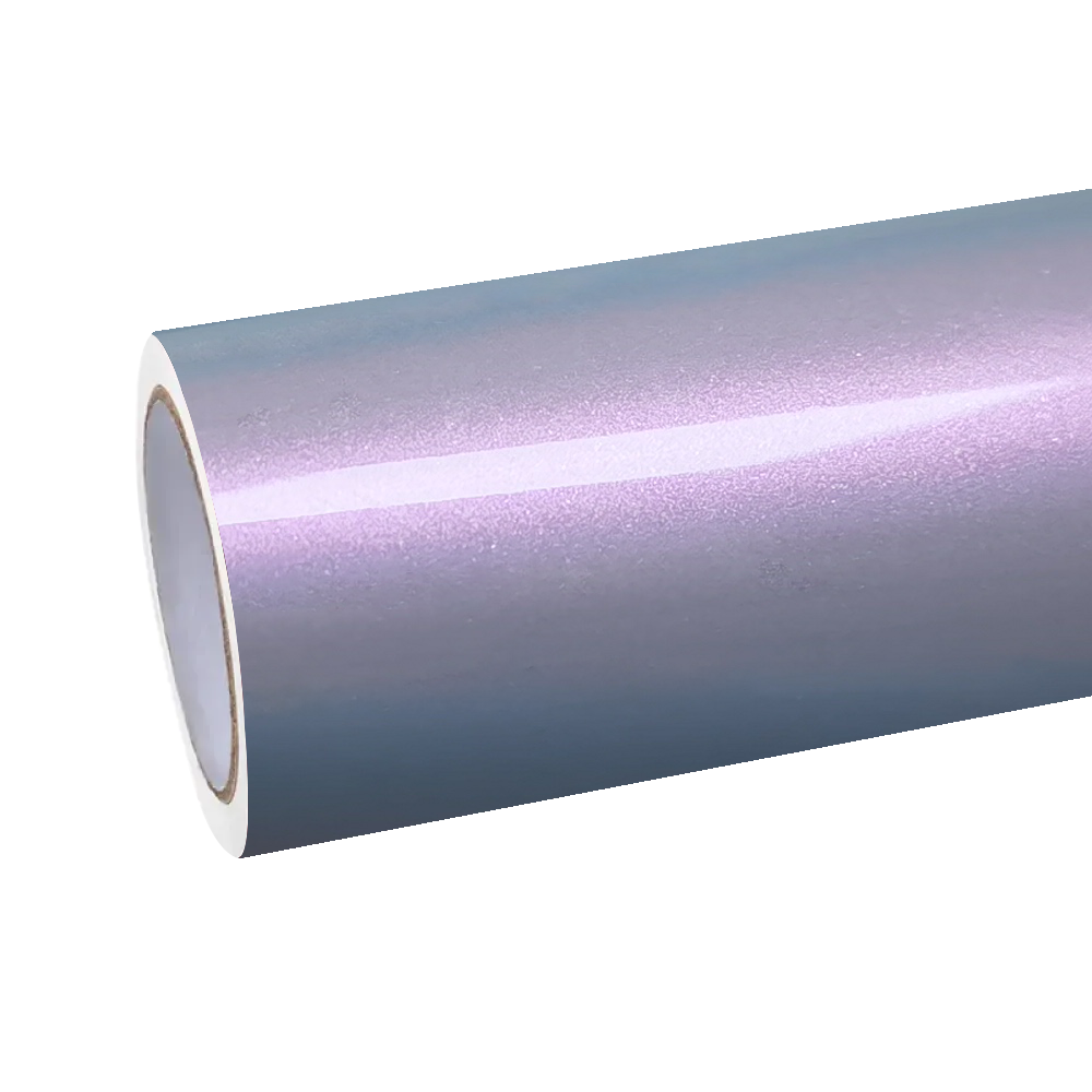 Gloss Metallic Chameleon Pink Grey Car Vinyl Wrap product image 2 - Veloro color shift vinyl wrap