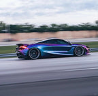 Gloss Metallic Chameleon Purple Blue Car Vinyl Wrap PET product image 5 - Veloro color shift vinyl wrap