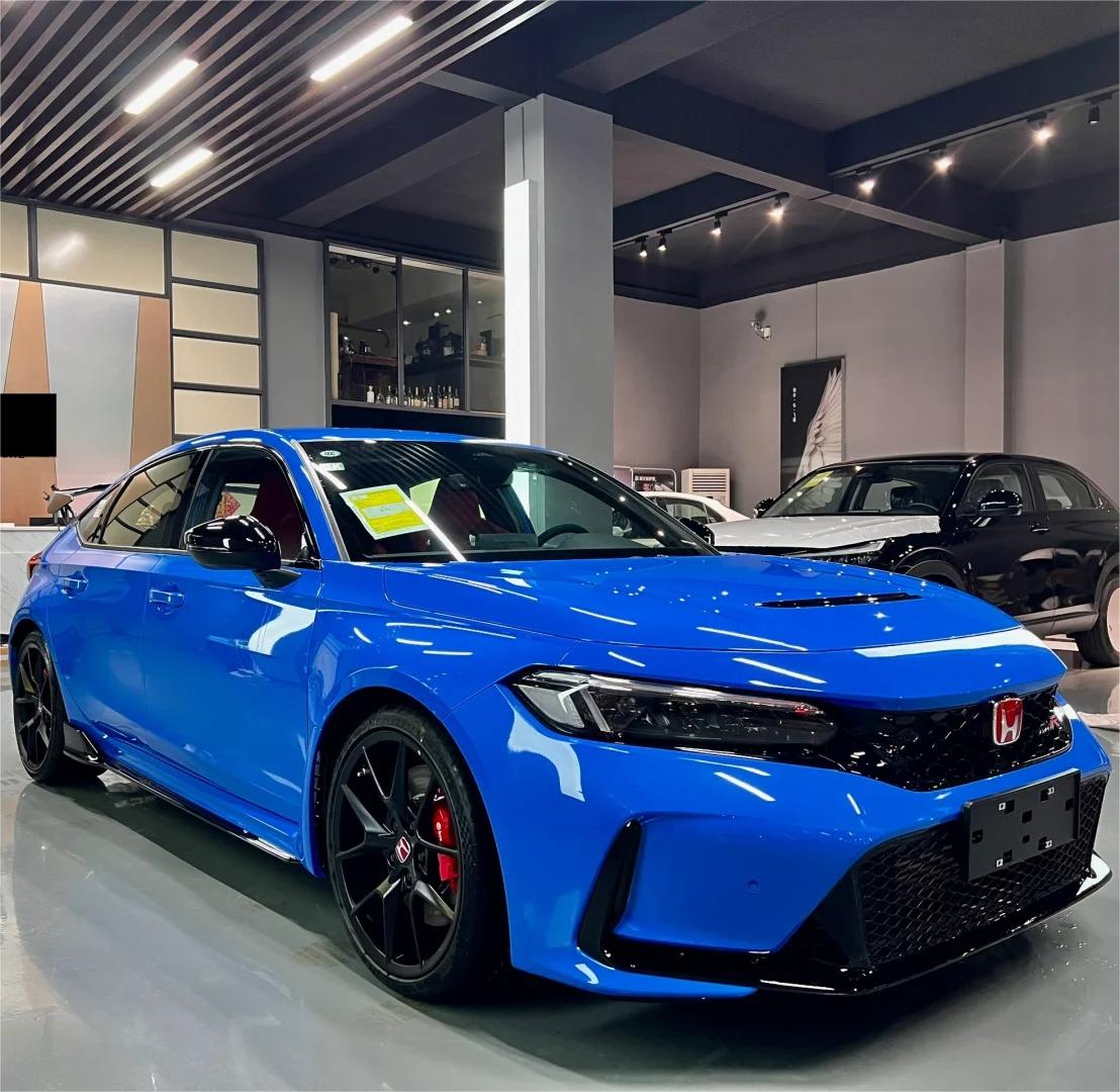 Gloss Metallic Chameleon Racing Blue Car Vinyl Wrap product image 4 - Veloro color shift vinyl wrap