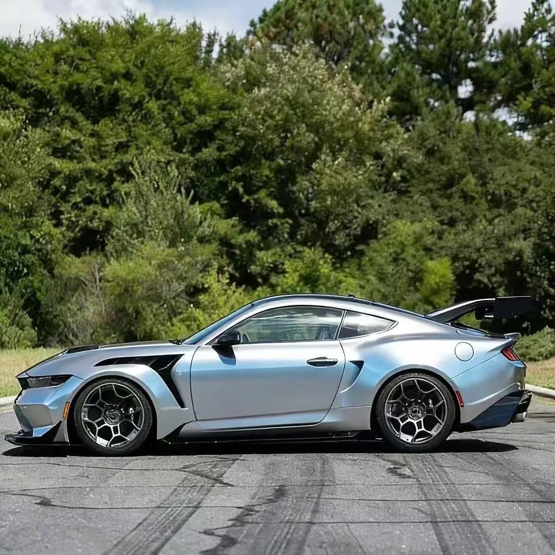 Ultra Gloss Metallic Chameleon Silver Blue Car Vinyl Wrap PET product image 6 - Veloro color shift vinyl wrap