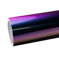 Gloss Metallic Chameleon Yellow Purple Car Vinyl Wrap PET product image 2 - Veloro color shift vinyl wrap