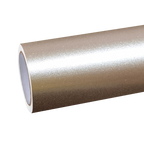 Gloss Metallic Champagne Gold Car Vinyl Wrap PET product image 2 - Veloro metallic vinyl wrap