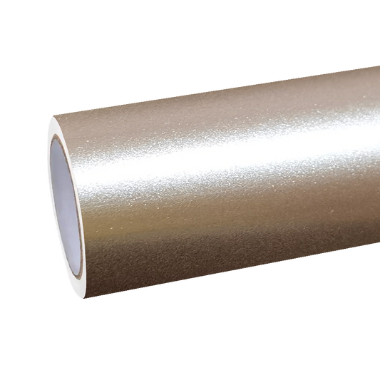 Gloss Metallic Champagne Gold Car Vinyl Wrap PET product image 2 - Veloro metallic vinyl wrap