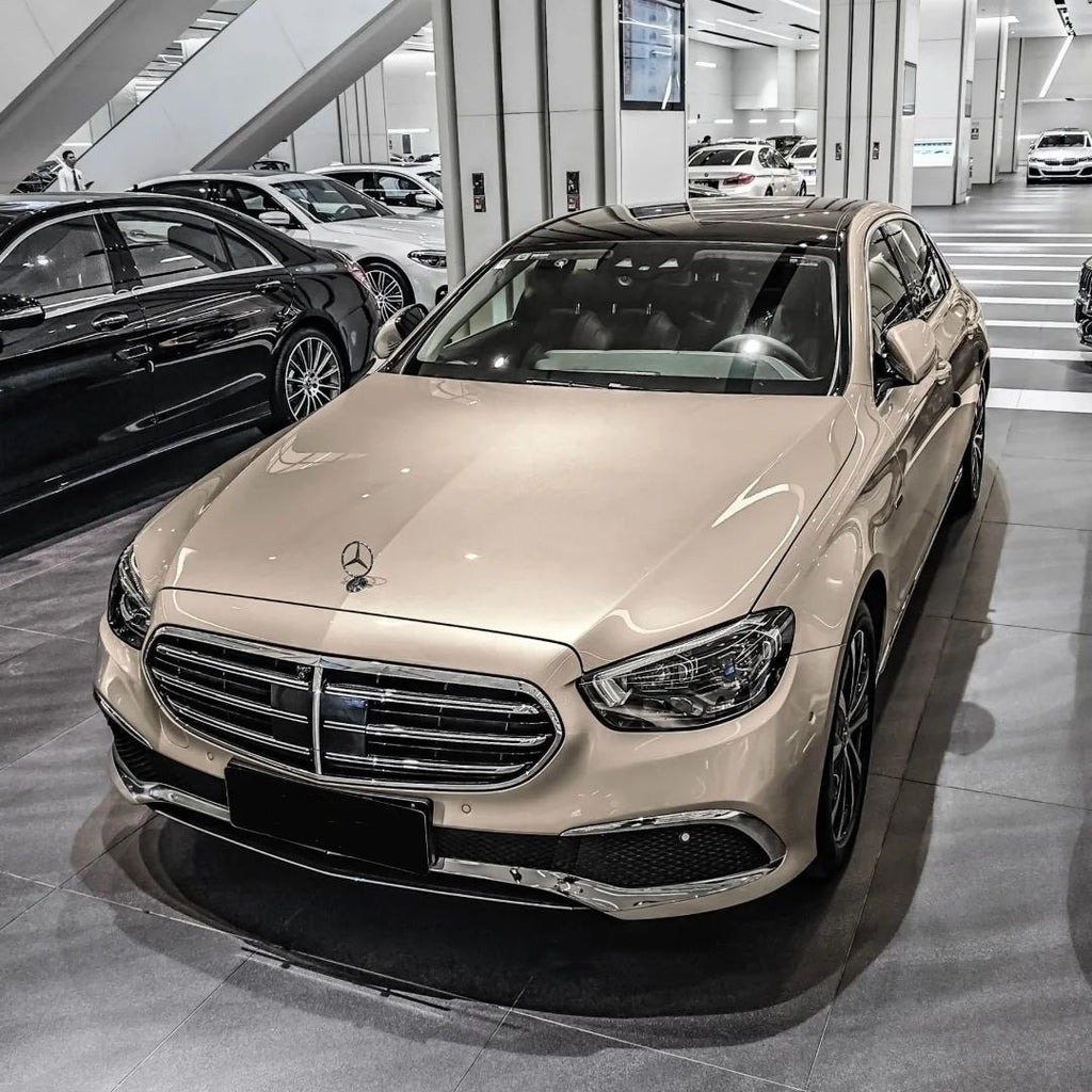 Gloss Metallic Champagne Gold Car Vinyl Wrap PET product image 3 - Veloro metallic vinyl wrap