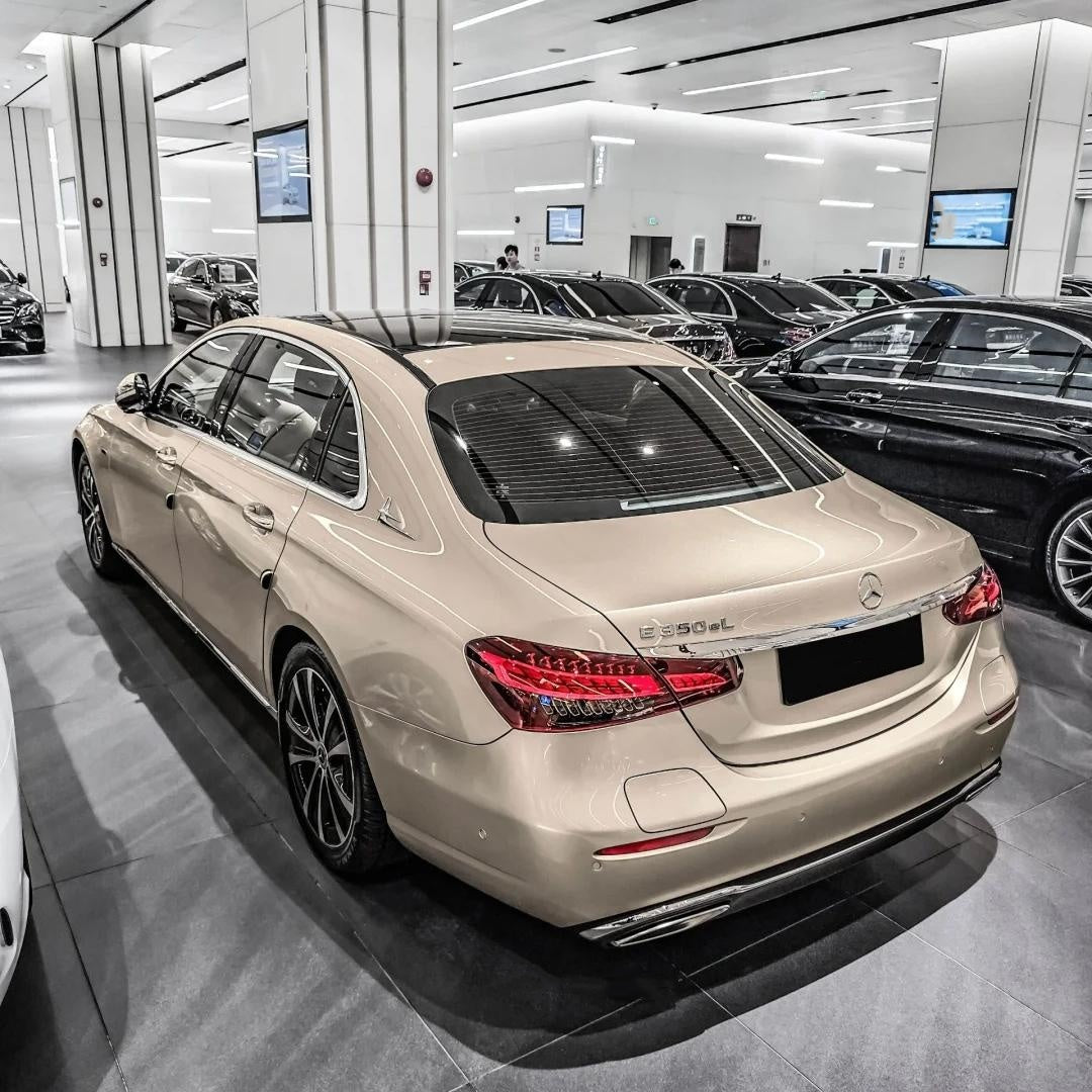 Gloss Metallic Champagne Gold Car Vinyl Wrap PET product image 5 - Veloro metallic vinyl wrap