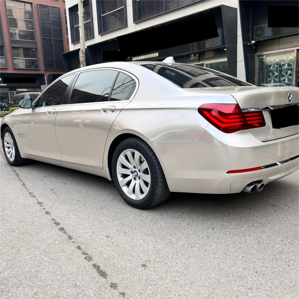 Gloss Metallic Champagne Light Gold Car Vinyl Wrap PET product image 7 - Veloro metallic vinyl wrap