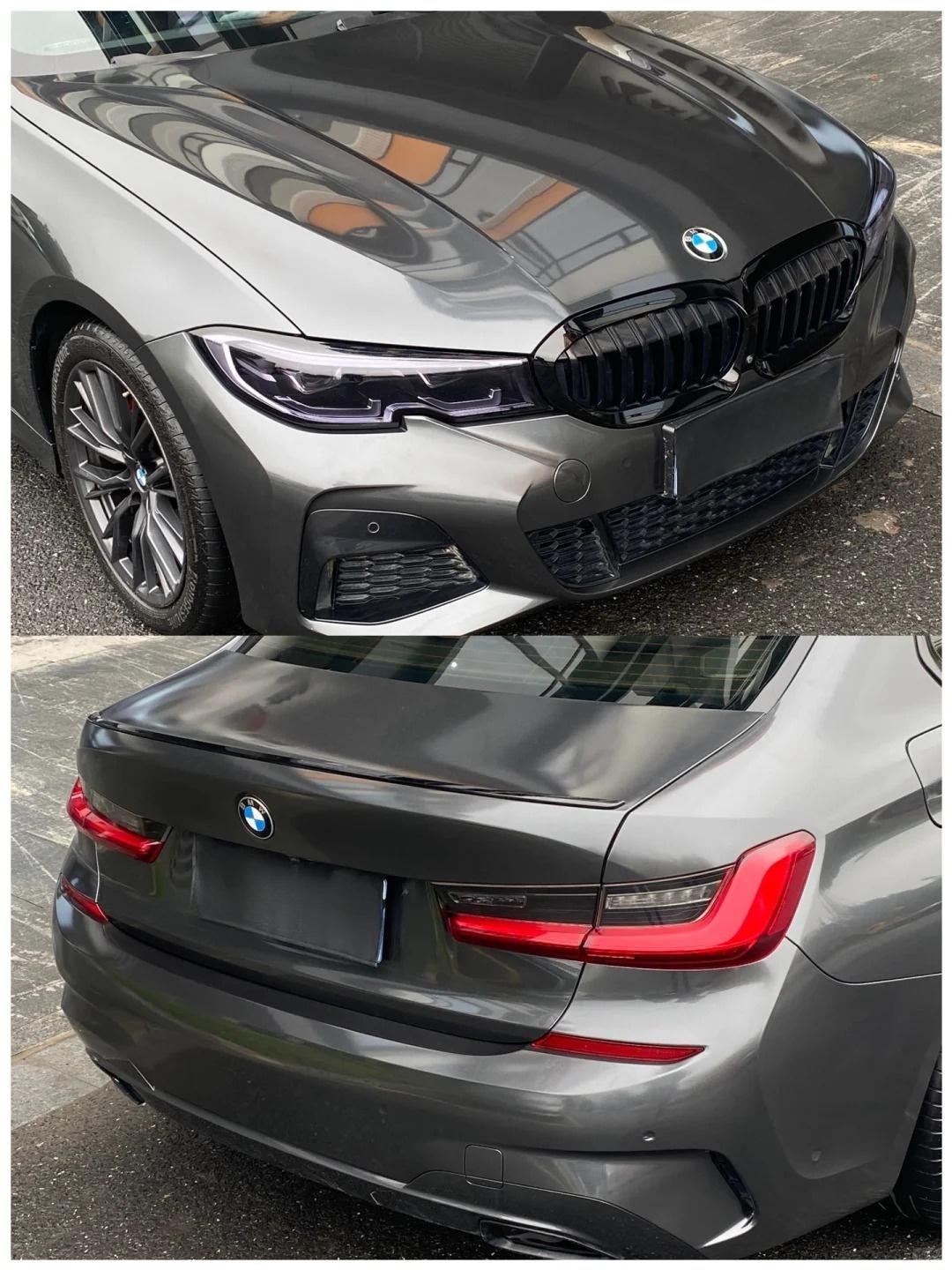 Gloss Metallic Charcoal Grey Car Vinyl Wrap PET product image 9 - Veloro metallic vinyl wrap