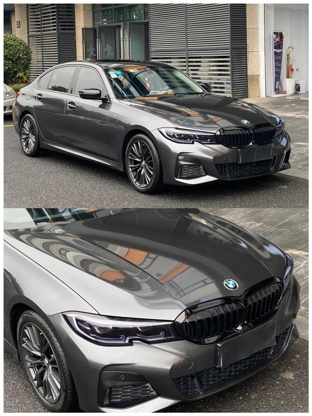 Gloss Metallic Charcoal Grey Car Vinyl Wrap PET product image 10 - Veloro metallic vinyl wrap