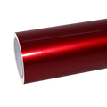 Gloss Metallic Cherry Red Car Vinyl Wrap PET