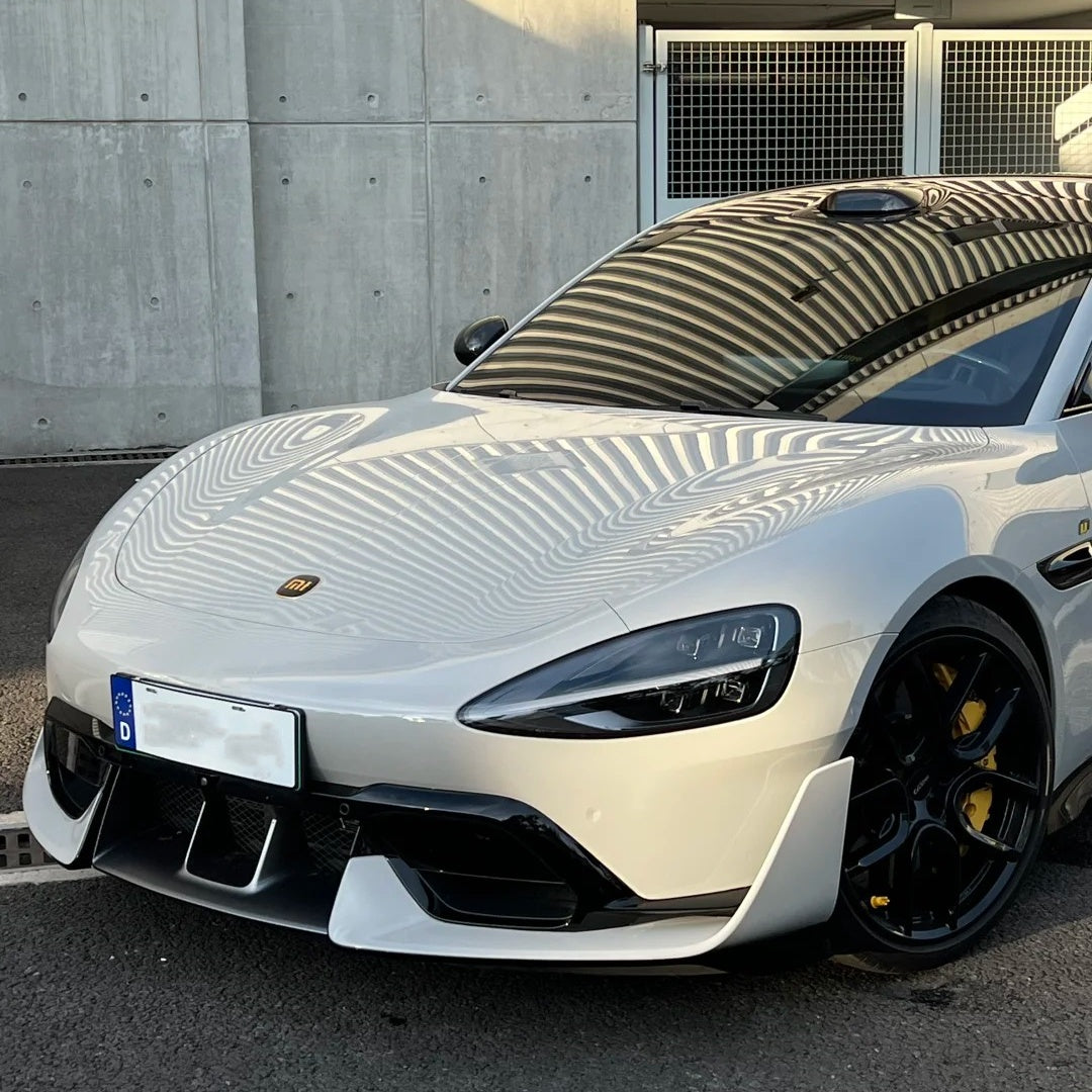 Gloss Metallic Cream Grey Car Vinyl Wrap PET product image 6 - Veloro metallic vinyl wrap