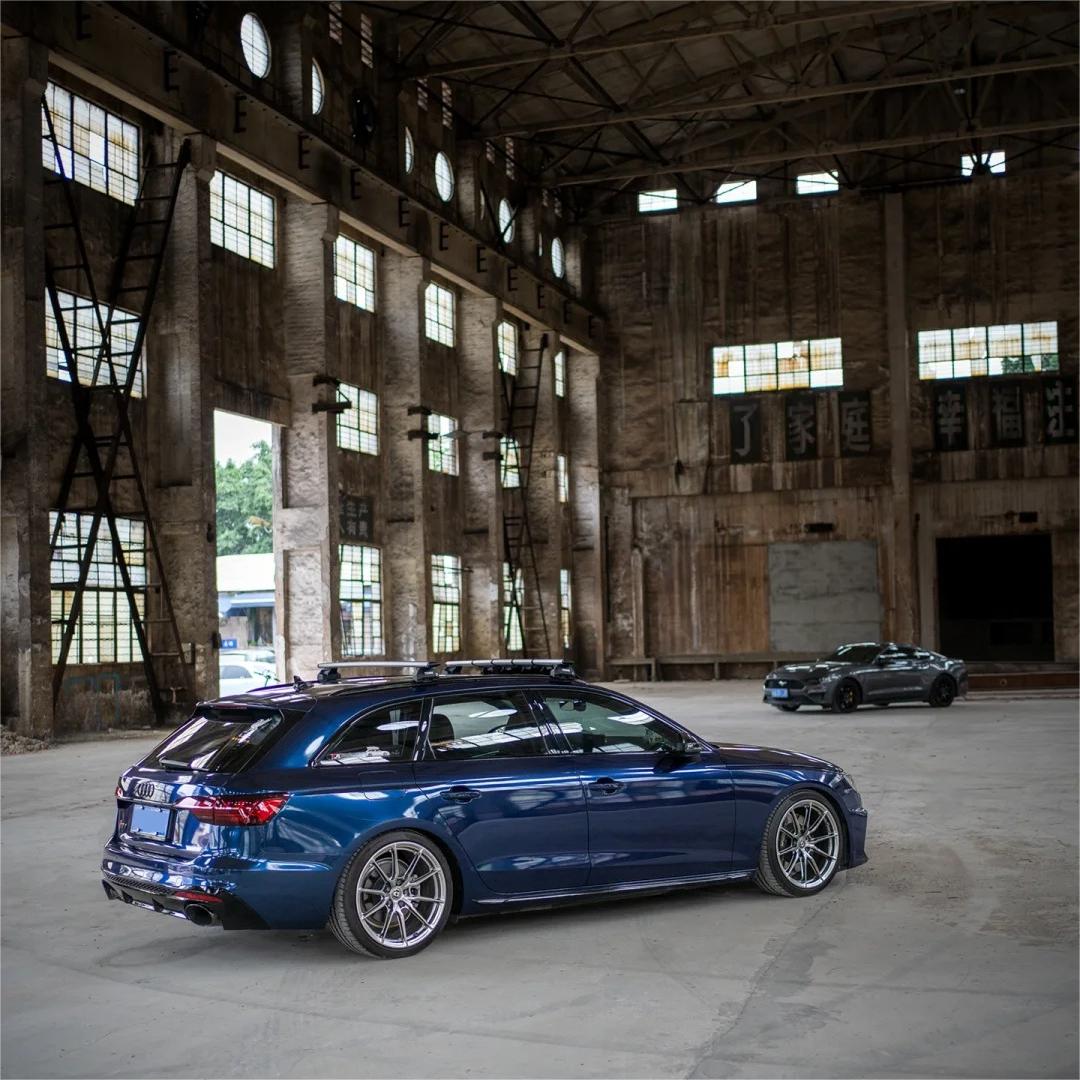 Gloss Metallic Dark Blue Audi Navarre Blue Car Vinyl Wrap PET product image 2 - Veloro metallic vinyl wrap