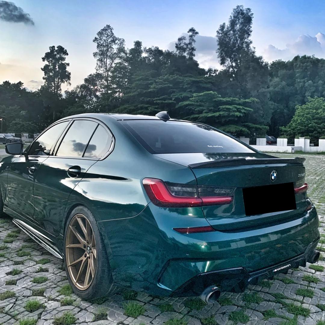 Gloss Metallic Dark Green Car Vinyl Wrap PET product image 5 - Veloro metallic vinyl wrap