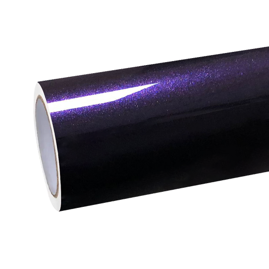 Gloss Metallic Venice Purple Car Vinyl Wrap PET product image 2 - Veloro metallic vinyl wrap