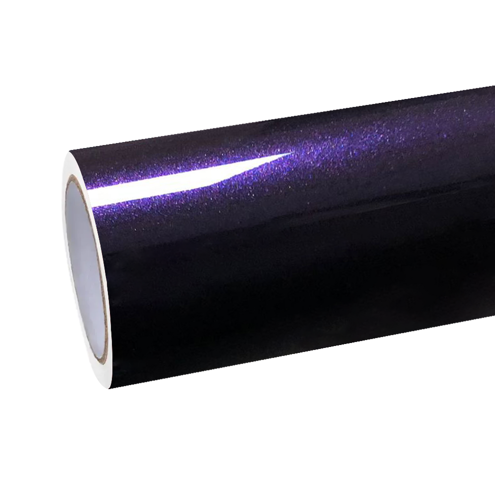 Gloss Metallic Venice Purple Car Vinyl Wrap PET product image 2 - Veloro metallic vinyl wrap