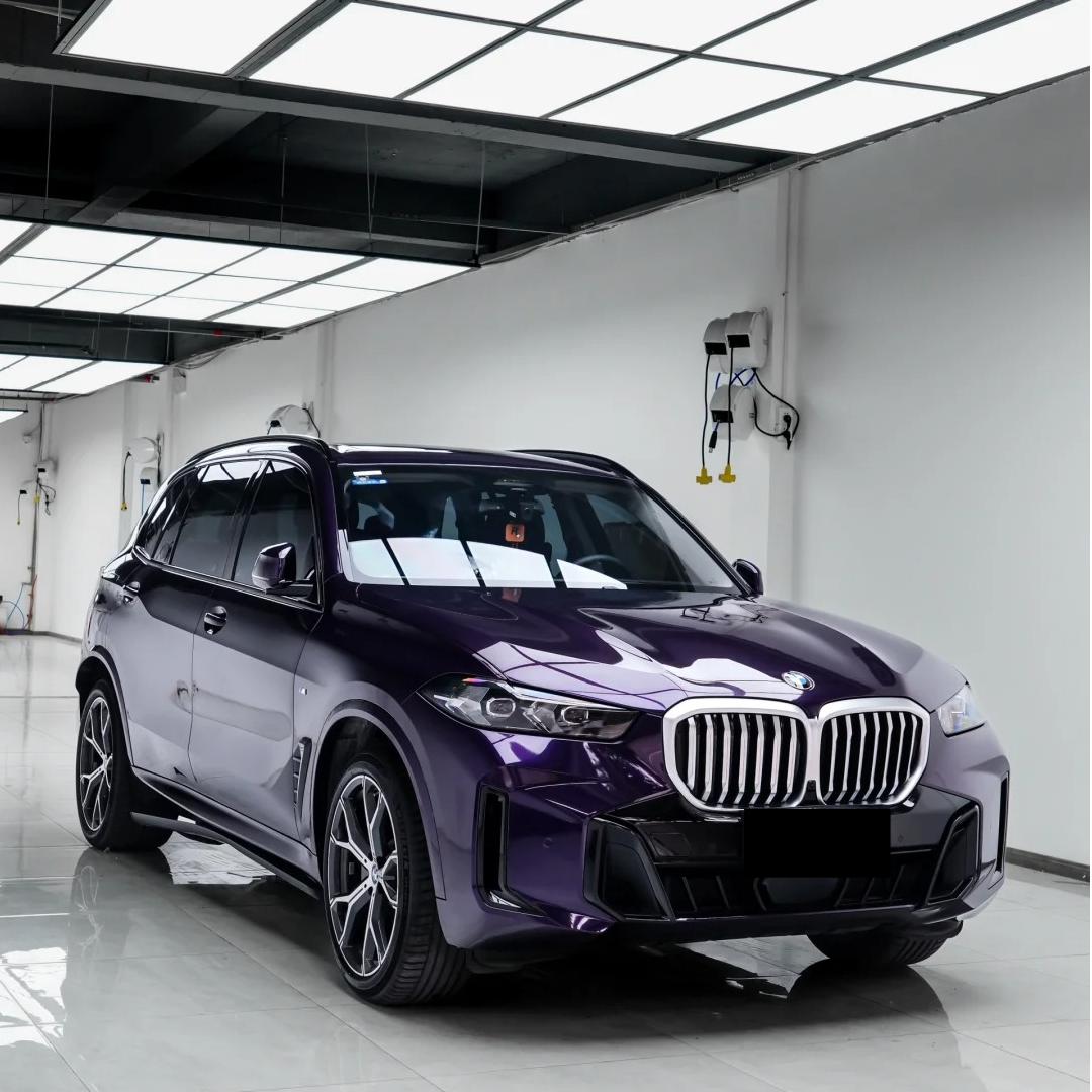 Gloss Metallic Venice Purple Car Vinyl Wrap PET product image 6 - Veloro metallic vinyl wrap
