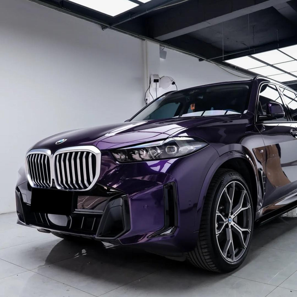 Gloss Metallic Venice Purple Car Vinyl Wrap PET product image 5 - Veloro metallic vinyl wrap
