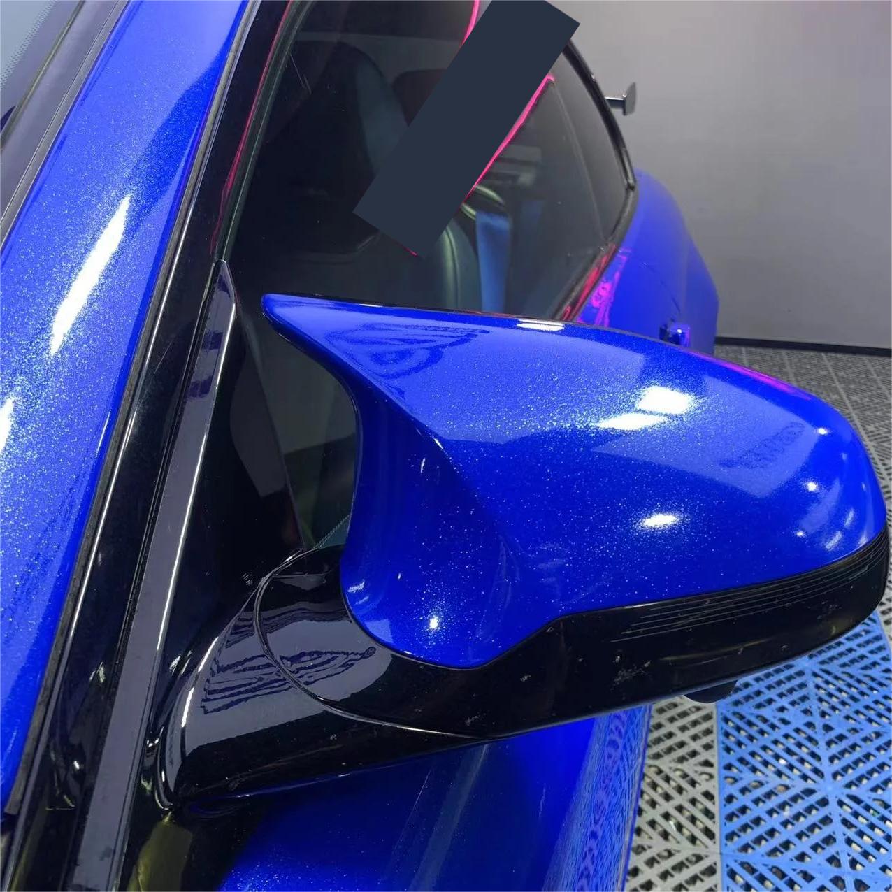 Gloss Metallic Diamond Blue Car Vinyl Wrap product image 12 - Veloro metallic vinyl wrap