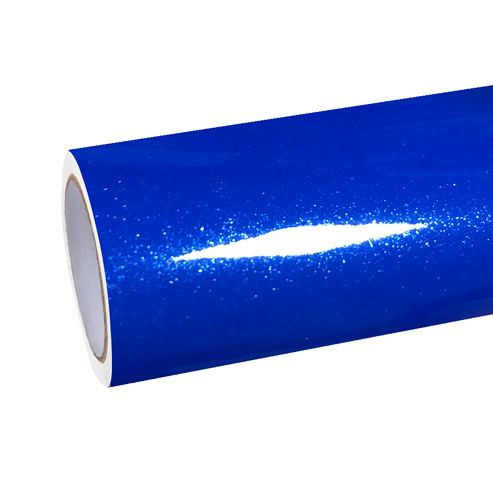 Gloss Metallic Diamond Blue Car Vinyl Wrap product image 2 - Veloro metallic vinyl wrap