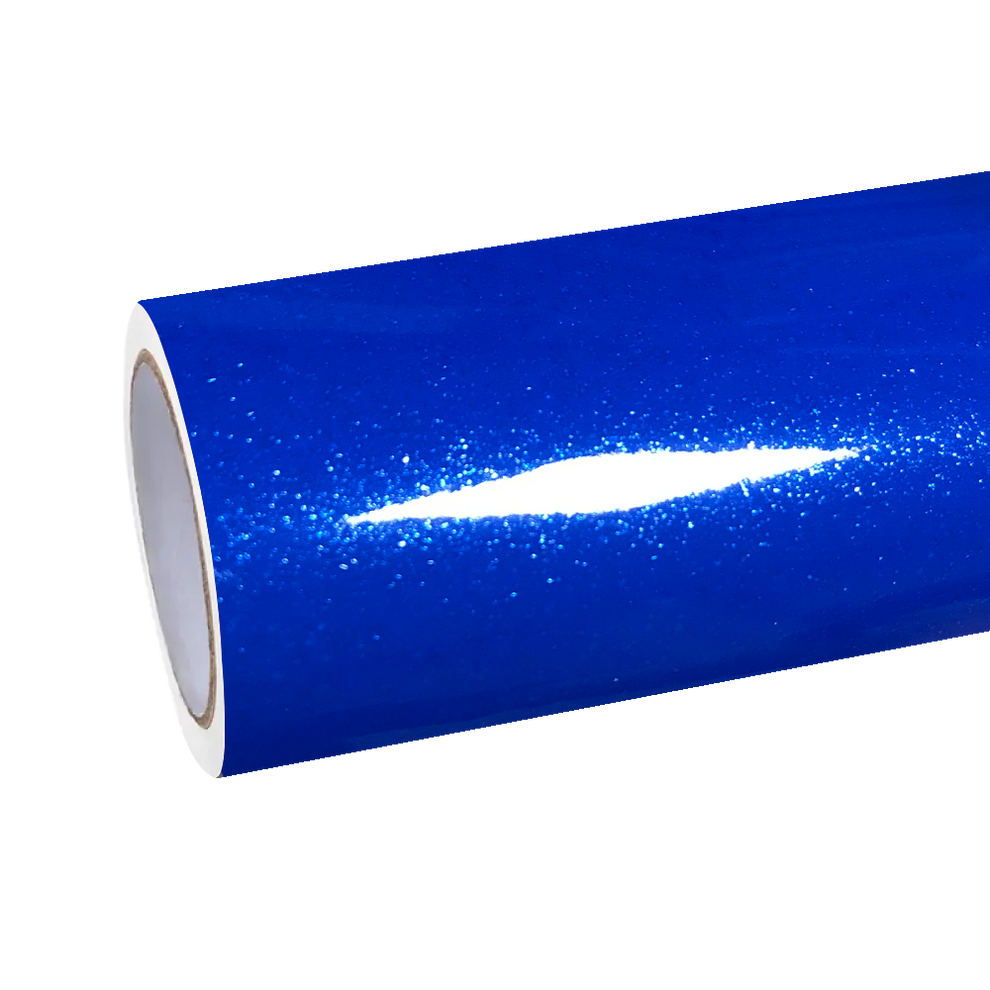 Gloss Metallic Diamond Blue Car Vinyl Wrap product image 2 - Veloro metallic vinyl wrap