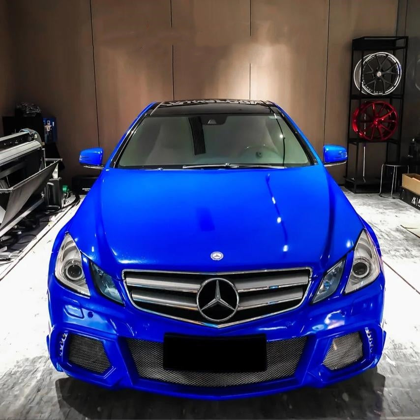 Gloss Metallic Diamond Blue Car Vinyl Wrap product image 3 - Veloro metallic vinyl wrap