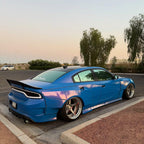 Gloss Metallic Diamond Blue Red Car Vinyl Wrap product image 6 - Veloro metallic vinyl wrap