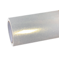 Gloss Metallic Diamond Chameleon Gold White Car Vinyl Wrap