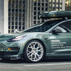 Gloss Metallic Diamond Fir Green Car Vinyl Wrap product image 4 - Veloro metallic vinyl wrap