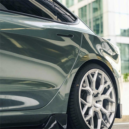Gloss Metallic Diamond Fir Green Car Vinyl Wrap product image 5 - Veloro metallic vinyl wrap