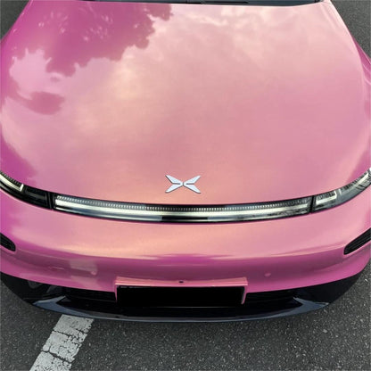 Gloss Metallic Diamond Gold Pink Car Vinyl Wrap product image 7 - Veloro metallic vinyl wrap