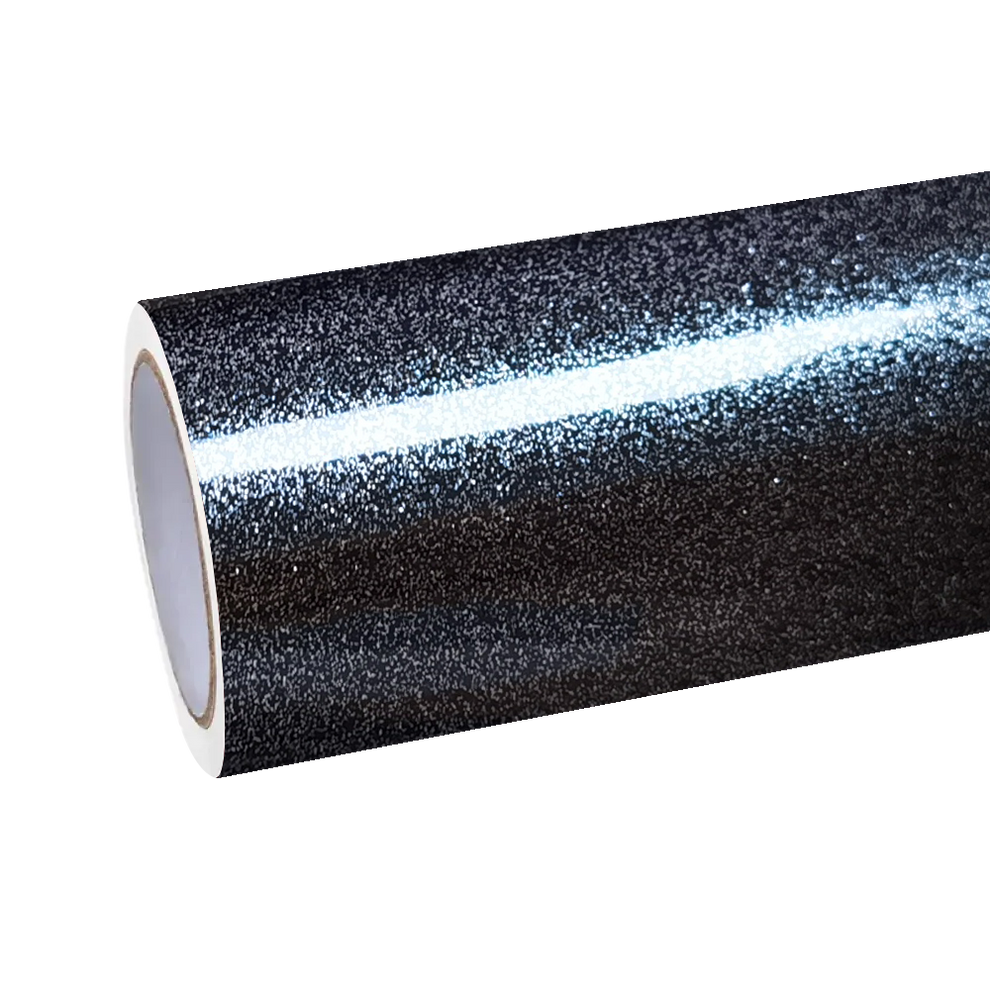 Gloss Metallic Diamond Graphite Light Grey Car Vinyl Wrap