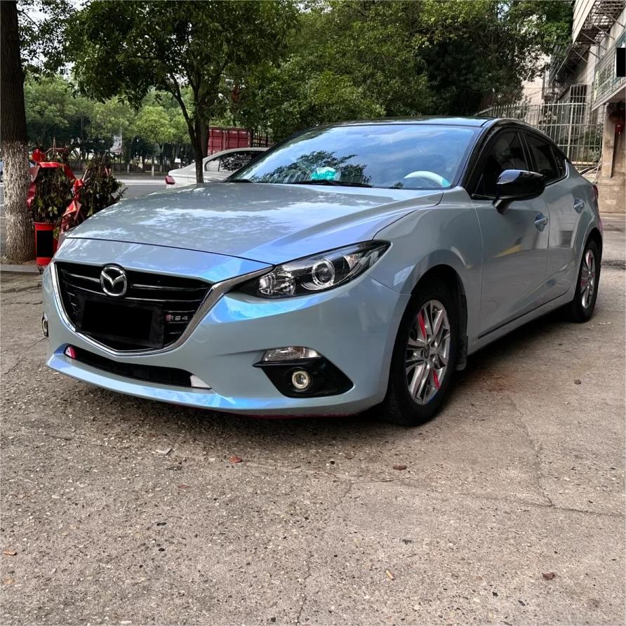 Gloss Metallic Diamond Grey Blue Car Vinyl Wrap product image 3 - Veloro metallic vinyl wrap