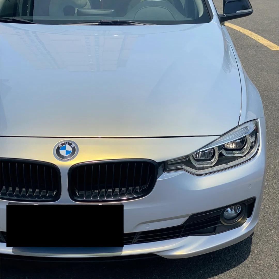 Gloss Metallic Diamond Grey Gold Car Vinyl Wrap product image 3 - Veloro metallic vinyl wrap