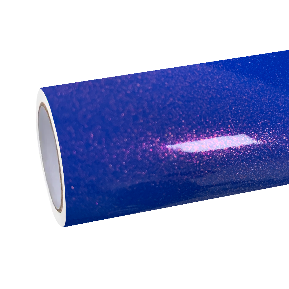 Gloss Metallic Diamond Blue Red Car Vinyl Wrap product image 2 - Veloro metallic vinyl wrap