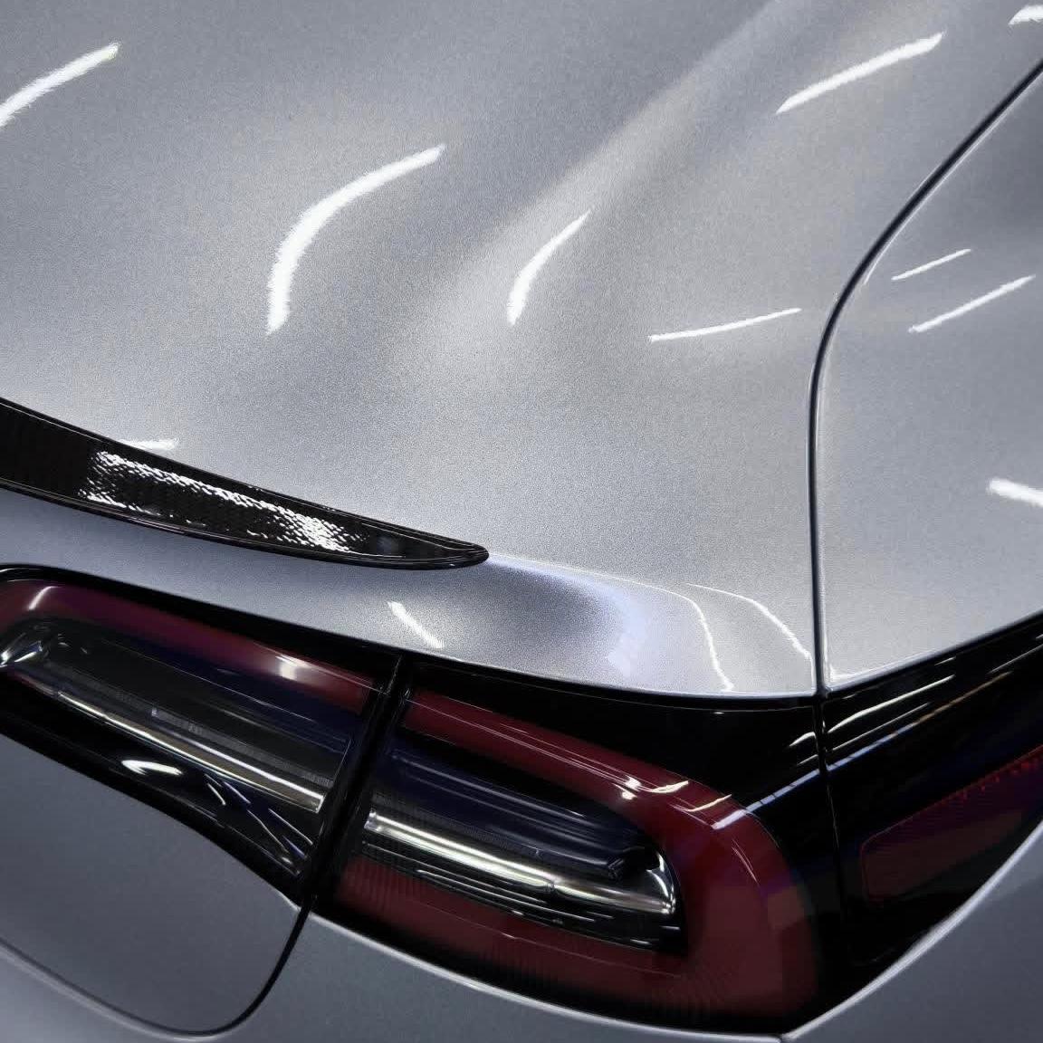 Gloss Metallic Diamond Silver Car Vinyl Wrap product image 11 - Veloro metallic vinyl wrap
