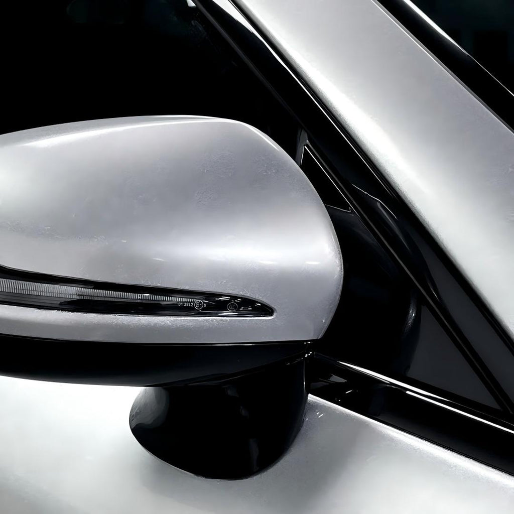 Gloss Metallic Diamond Silver Car Vinyl Wrap product image 14 - Veloro metallic vinyl wrap