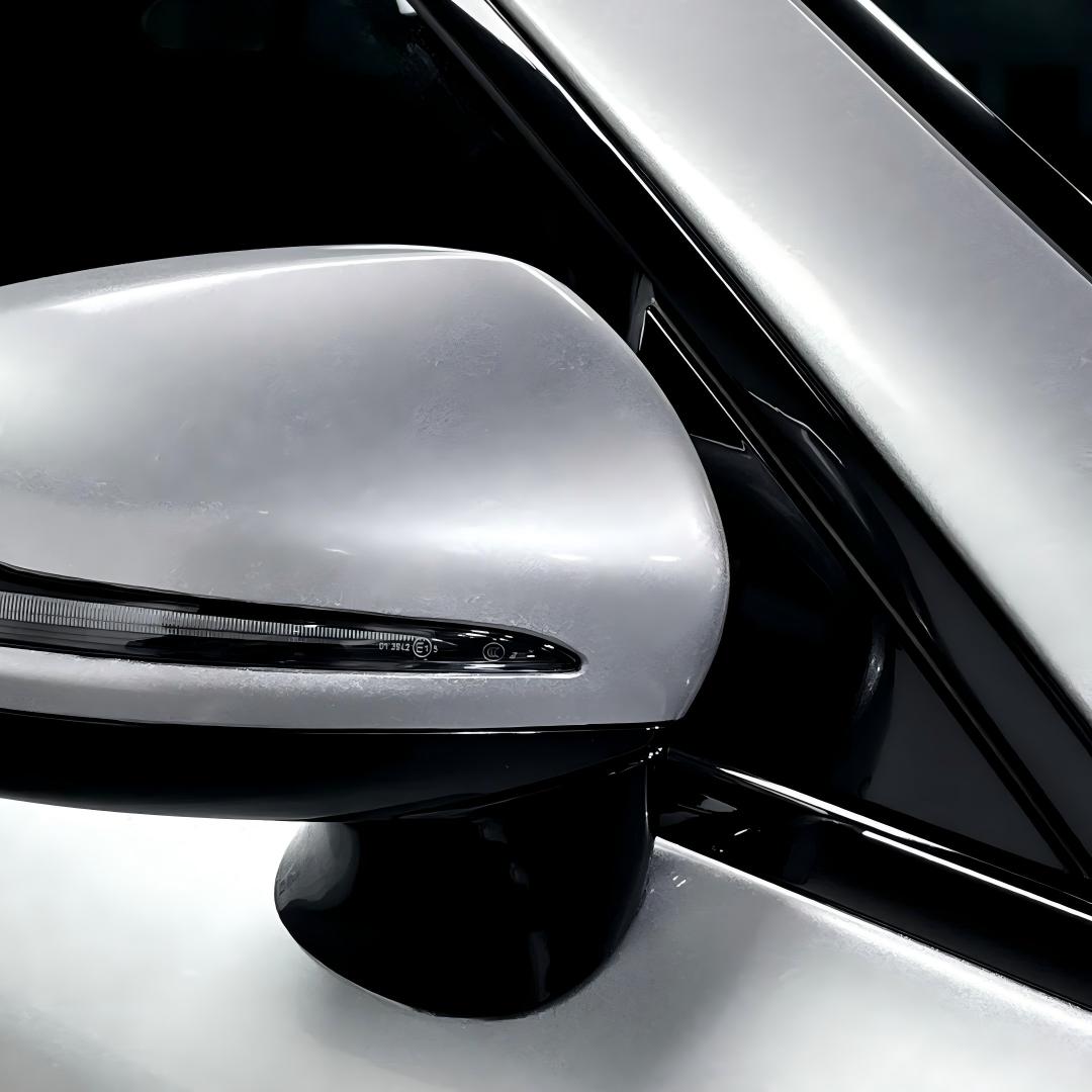 Gloss Metallic Diamond Silver Car Vinyl Wrap product image 14 - Veloro metallic vinyl wrap