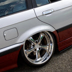 Gloss Metallic Diamond Silver Car Vinyl Wrap product image 4 - Veloro metallic vinyl wrap