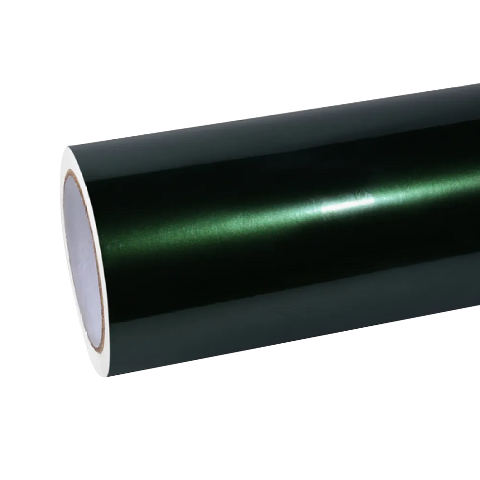 Gloss Metallic Emerald Green Car Vinyl Wrap PET product image 12 - Veloro metallic vinyl wrap