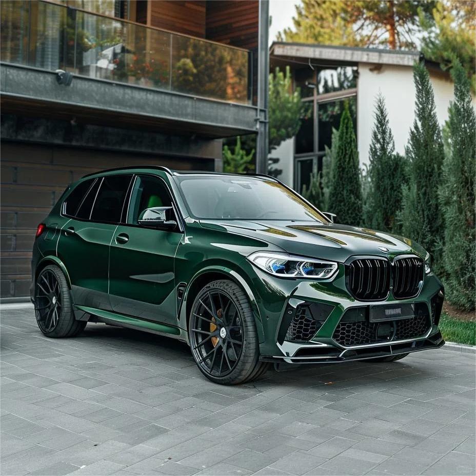 Gloss Metallic Emerald Green Car Vinyl Wrap PET product image 5 - Veloro metallic vinyl wrap