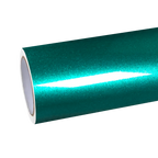 Gloss Metallic Emerald Green Car Wrap Vinyl PET product image 2 - Veloro metallic vinyl wrap