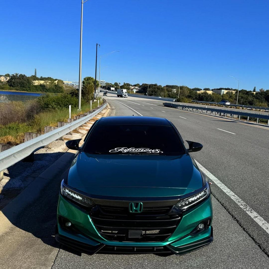 Gloss Metallic Emerald Green Car Wrap Vinyl PET product image 4 - Veloro metallic vinyl wrap