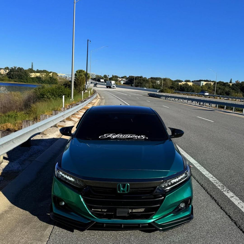 Gloss Metallic Emerald Green Car Wrap Vinyl PET product image 4 - Veloro metallic vinyl wrap