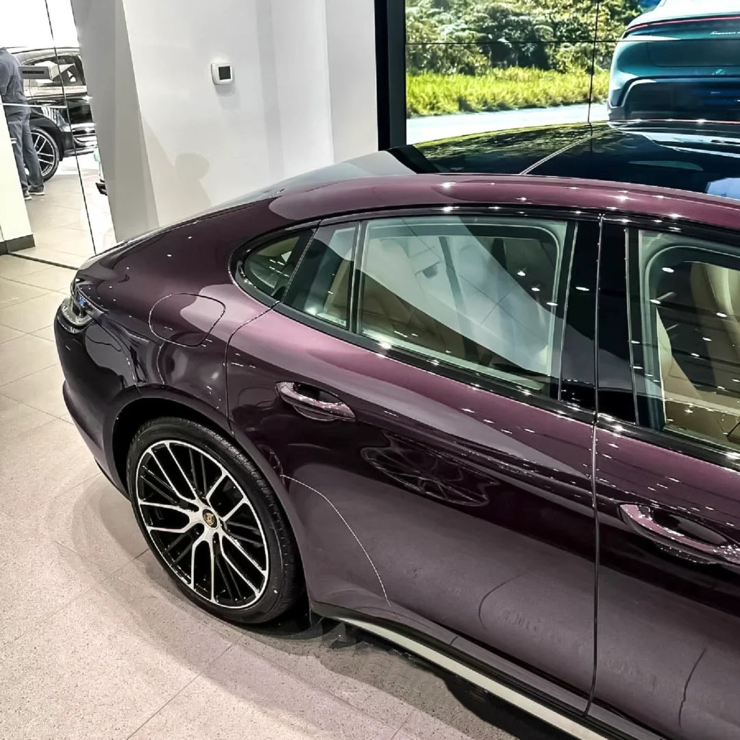 Gloss Metallic Eve Purple Car Vinyl Wrap PET product image 7 - Veloro metallic vinyl wrap