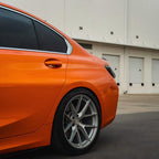 Gloss Metallic Fiery Orange Car Vinyl Wrap PET product image 10 - Veloro metallic vinyl wrap