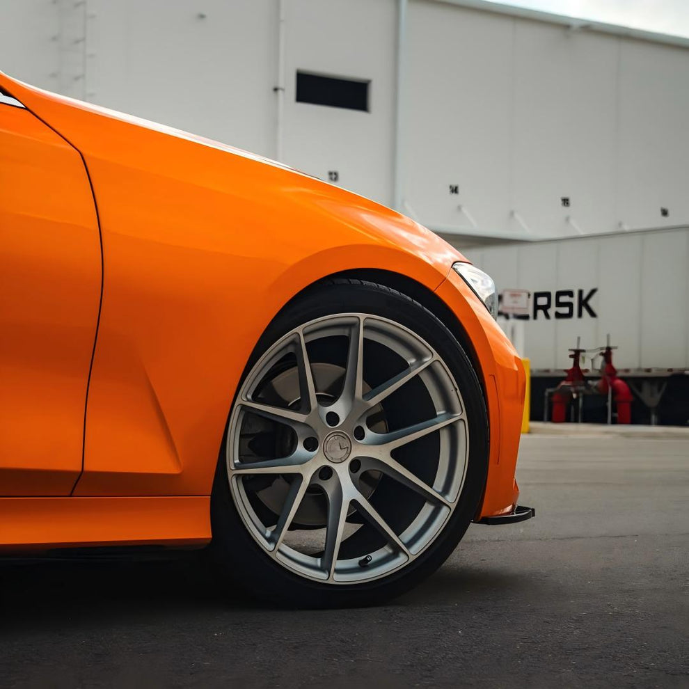 Gloss Metallic Fiery Orange Car Vinyl Wrap PET product image 8 - Veloro metallic vinyl wrap