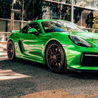 Gloss Metallic Flame Green Car Vinyl Wrap PET product image 13 - Veloro metallic vinyl wrap