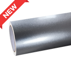 Gloss Metallic Fleuret Silver Car Vinyl Wrap