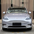 Gloss Metallic Fleuret Silver Car Vinyl Wrap product image 2 - Veloro metallic vinyl wrap