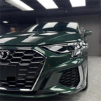 Gloss Metallic Forest Green Car Vinyl Wrap Audi product image 6 - Veloro metallic vinyl wrap